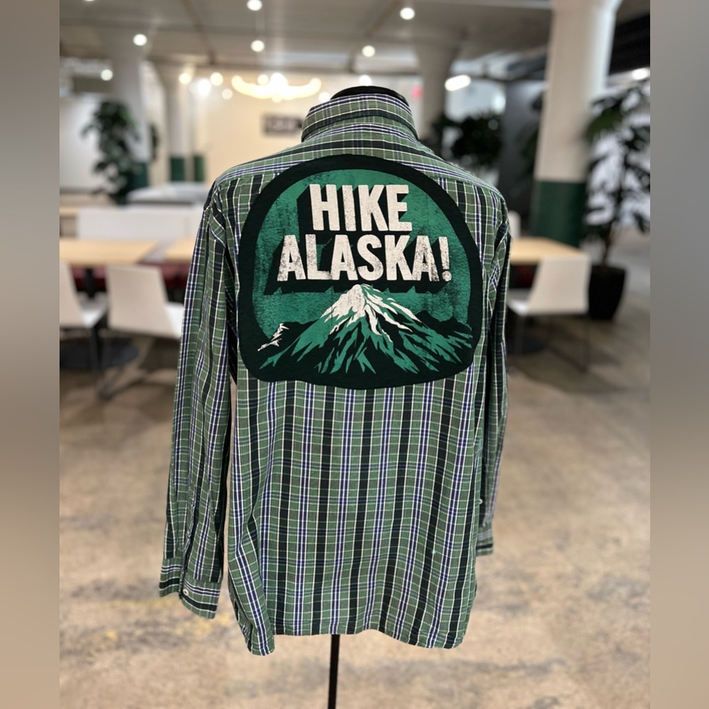 Hike Alaska altered shirt
